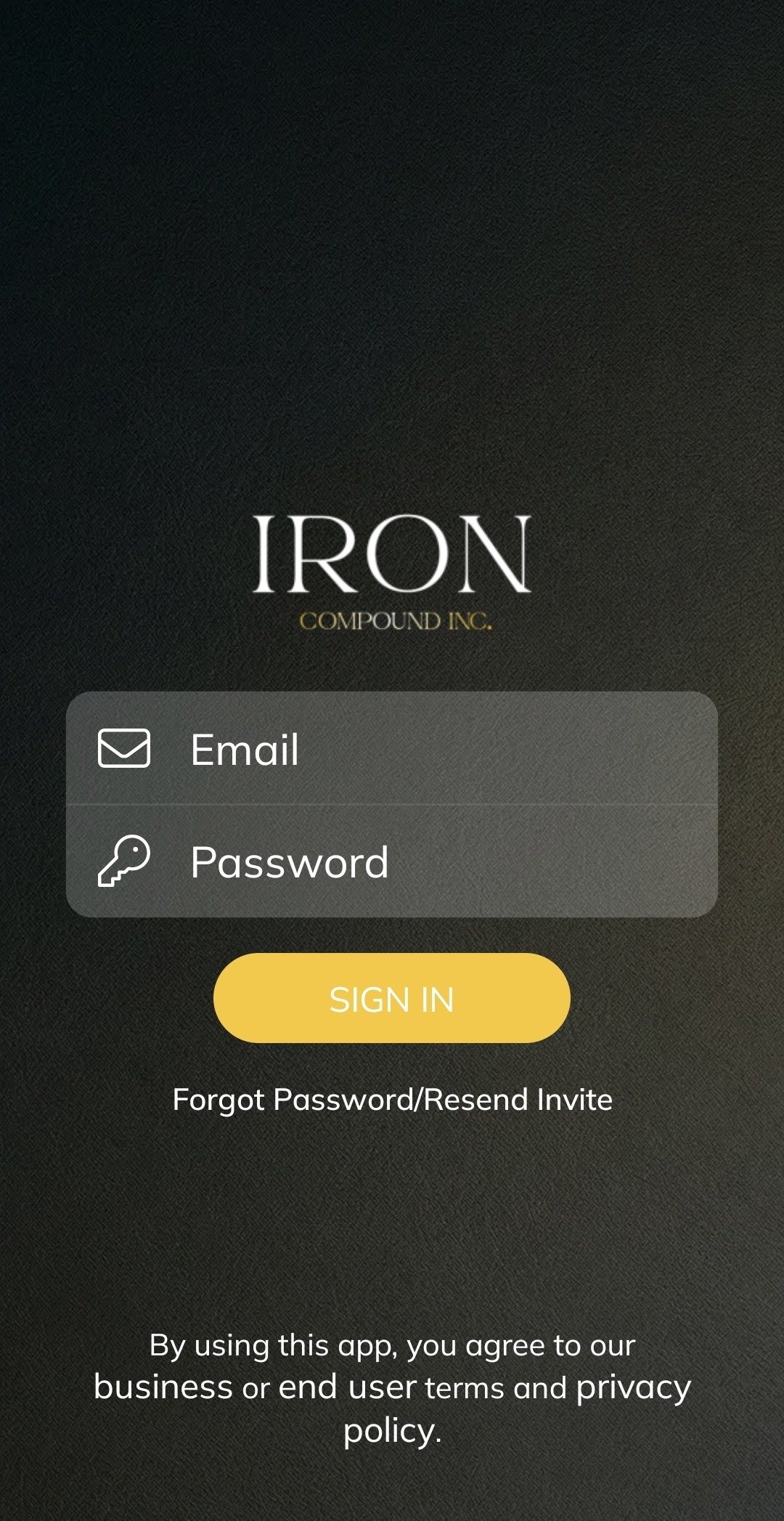 Iron Compound App - Custom Workouts